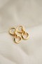 Heliophilia Silver Pendientes de Metal Multicolor CKP9186